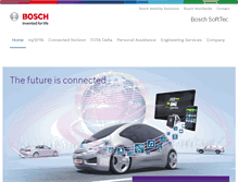 Tablet Screenshot of bosch-softtec.com